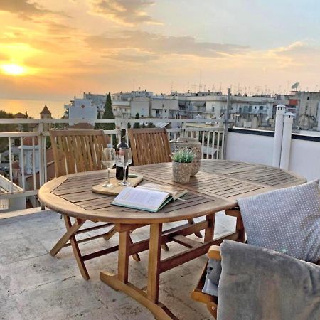 شقة Sea View Sunset Penthouse سالونيك المظهر الخارجي الصورة